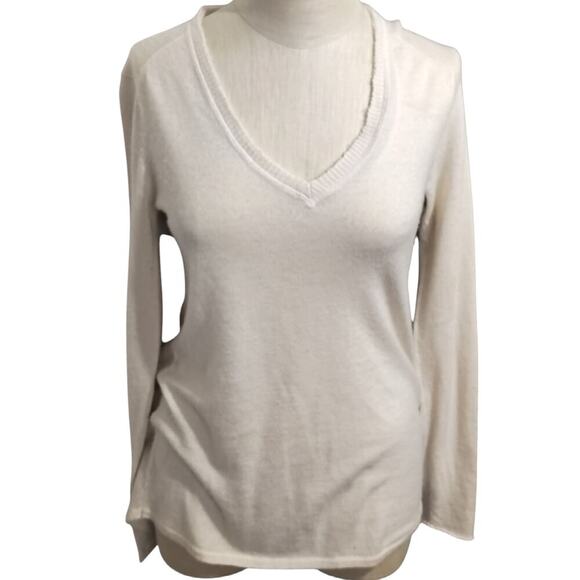 ATM Anthony Thomas Melillo Sweaters - ATM Cashmere Sweater Cream Women's Size XS